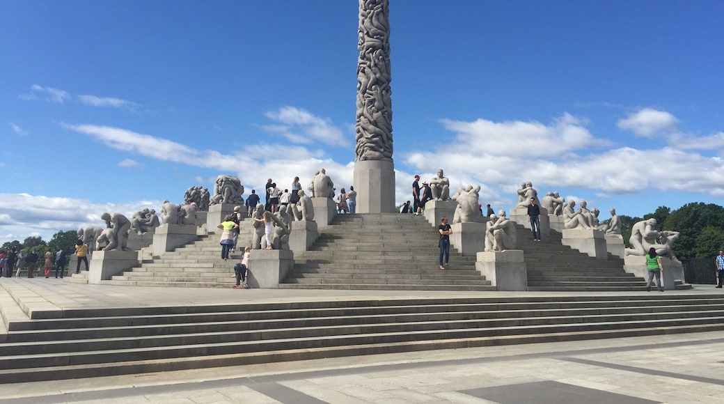 Bunch of the 212 sculptures in this park... Beautiful! Oslo