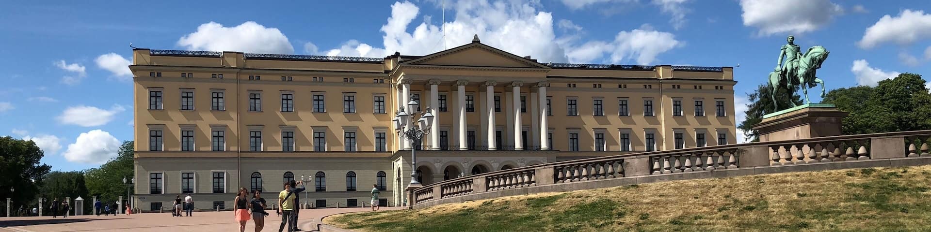 The Royal Palace (Norwegian: Slottet or formally Det kongelige slott) in Oslo was built in the first half of the 19th century as the Norwegian residence of the French-born King Charles III of Norway, who reigned as king of Norway and Sweden. The palace is the official residence of the current Norwegian monarch. (June 2018)
#Trovember