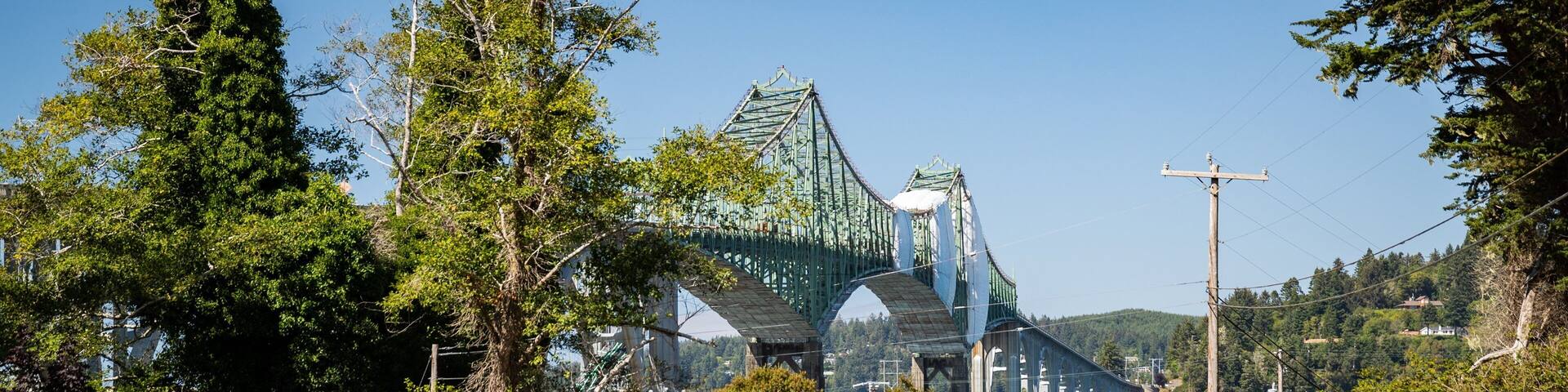 North Bend featuring a bridge