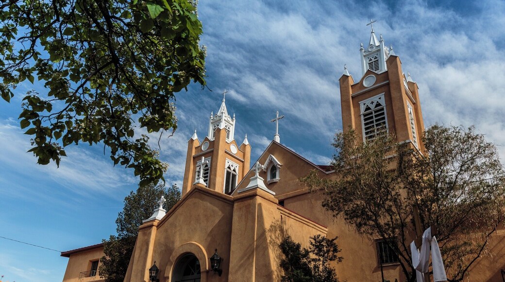 San Felipe Catholic Church in Old Town Albuquerque.