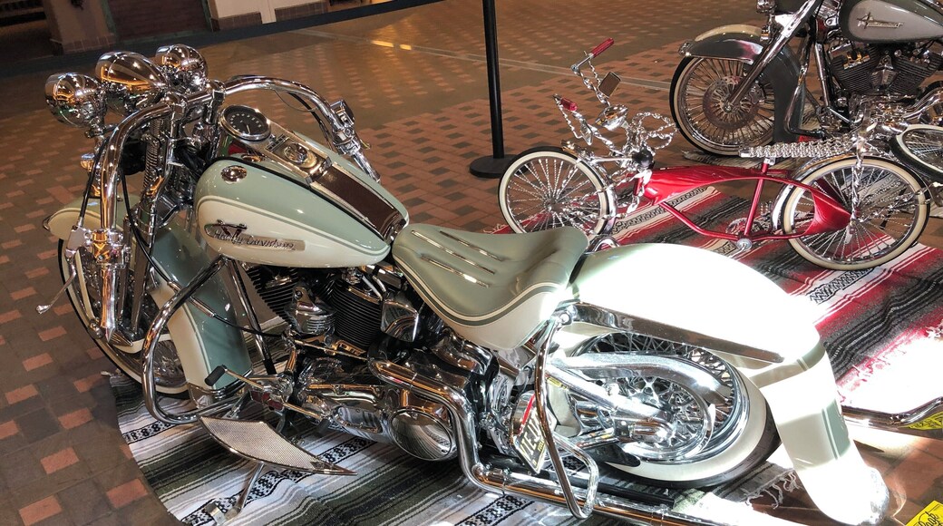 Getting ready leave after a two week stay in Albuquerque. Very cool street rods and over the top motorcycles.