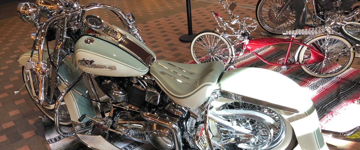 Getting ready leave after a two week stay in Albuquerque. Very cool street rods and over the top motorcycles.