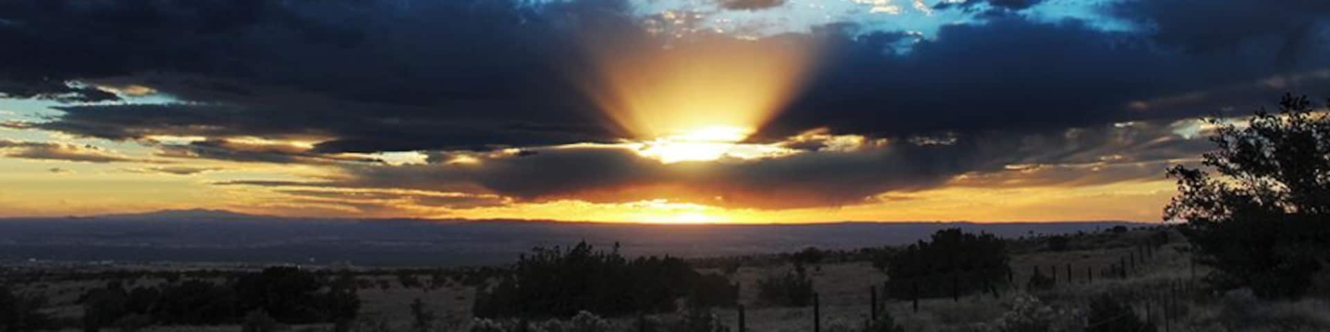 Just another nice sunset out west.