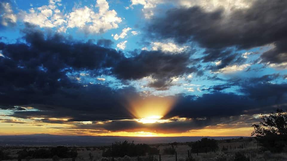 Just another nice sunset out west.