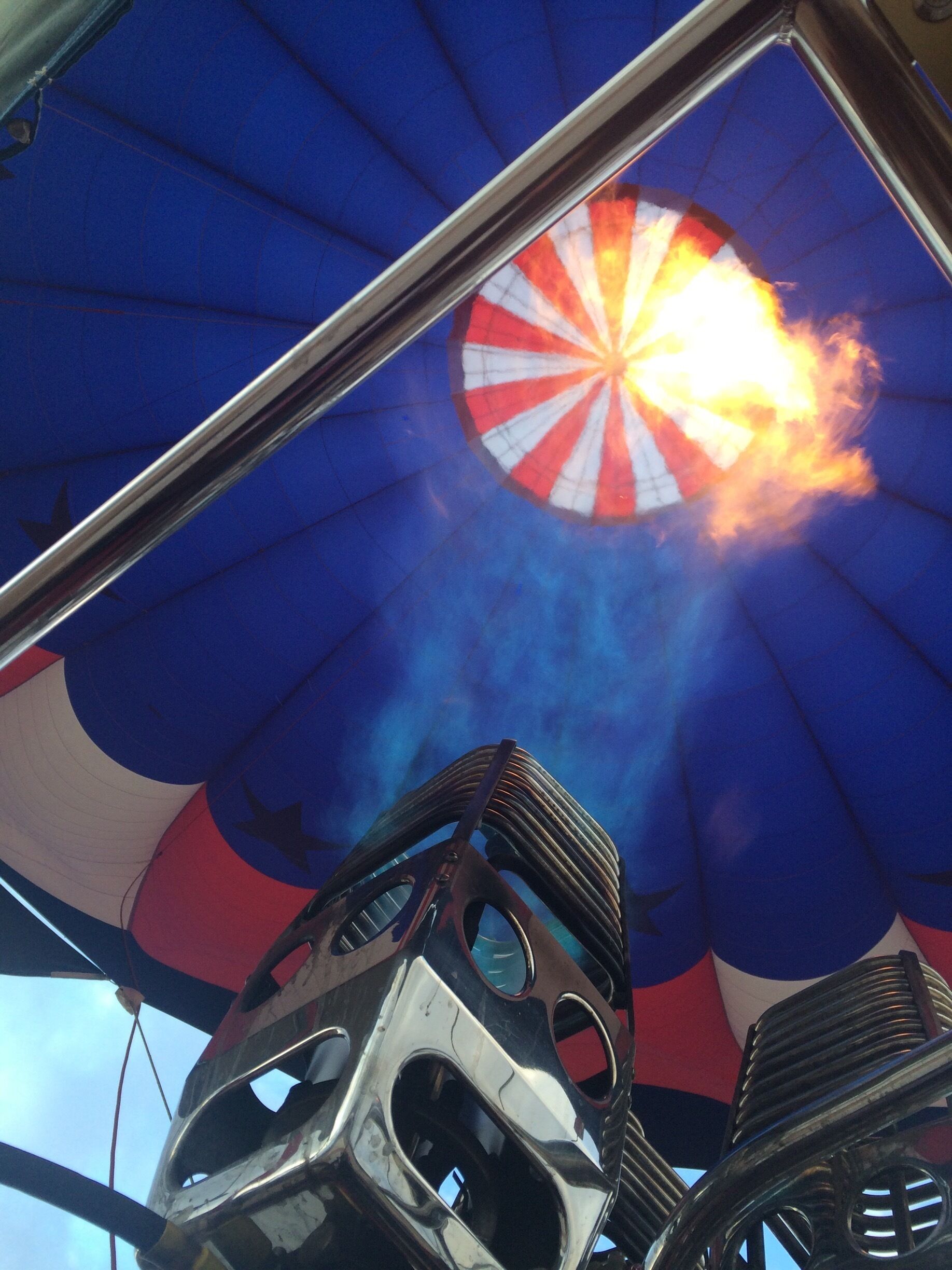 Incredibly friendly balloon pilots and a ceremonial champagne toast at the end. It's not that scary, even if you're afraid of heights like I am. 