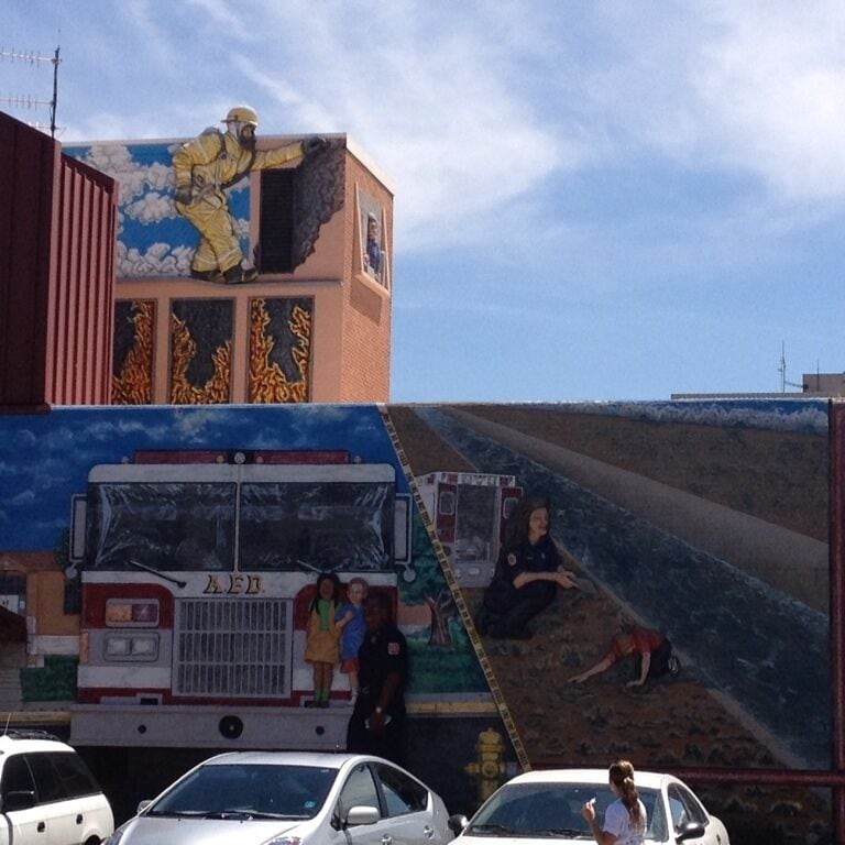 Fire station headquarters @ 8th & Silver