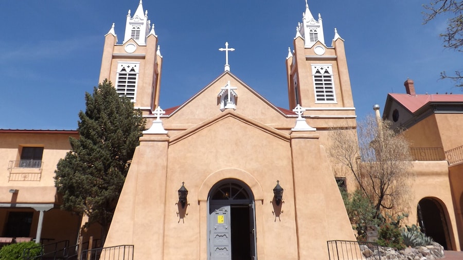 This church in Old Town Albuquerque was established in 1706.