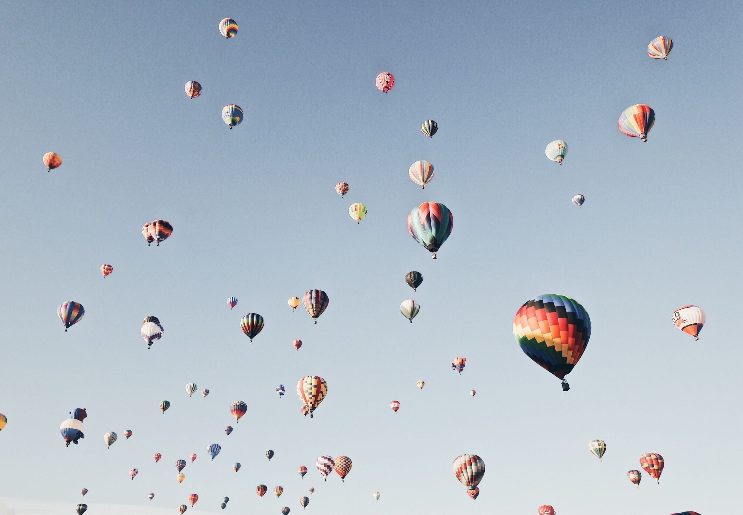 A bucket list check - balloon festival in Albuquerque, New Mexico