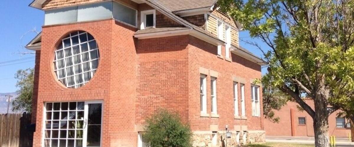 Interesting bit of architecture just north of Downtown ABQ.