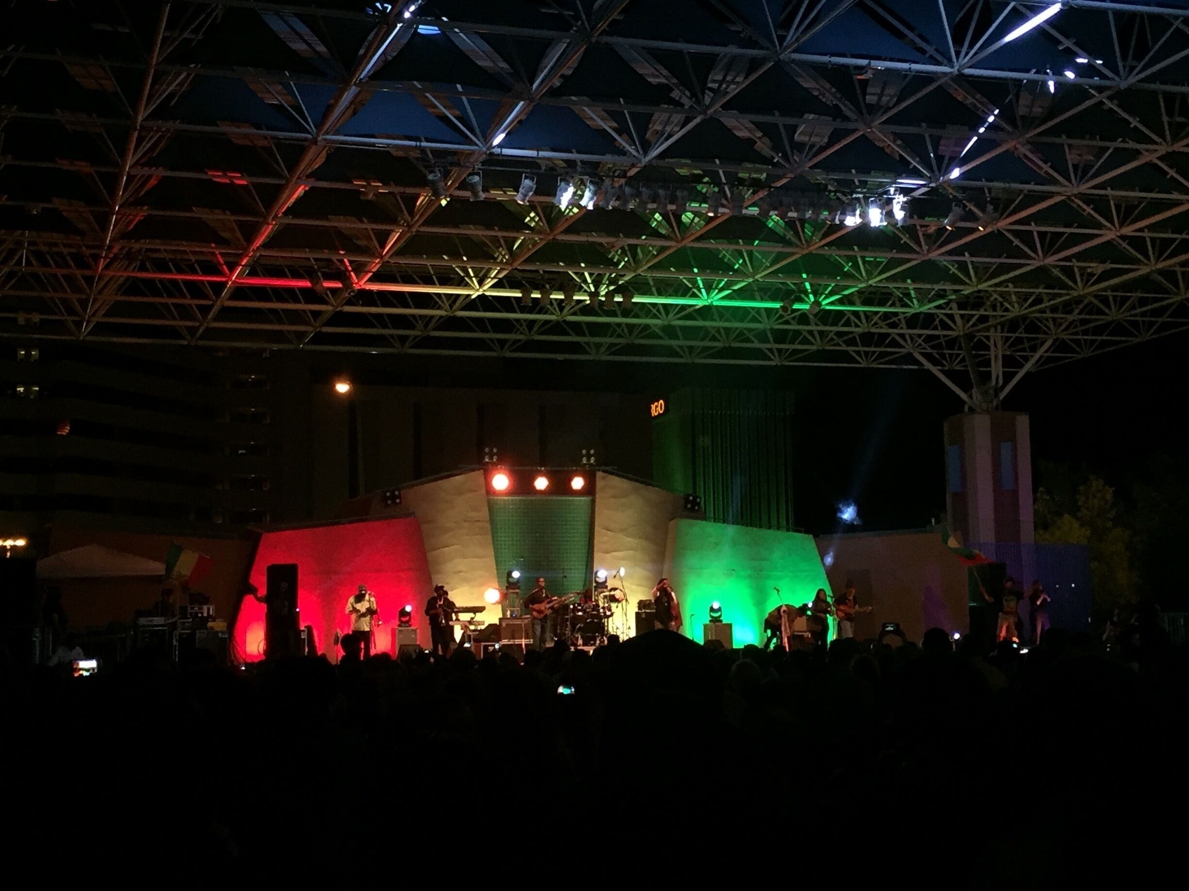 The Wailers brought their reggae funk to downtown Albuquerque as part of the annual Summer Fest - beautiful night and amazing music! 