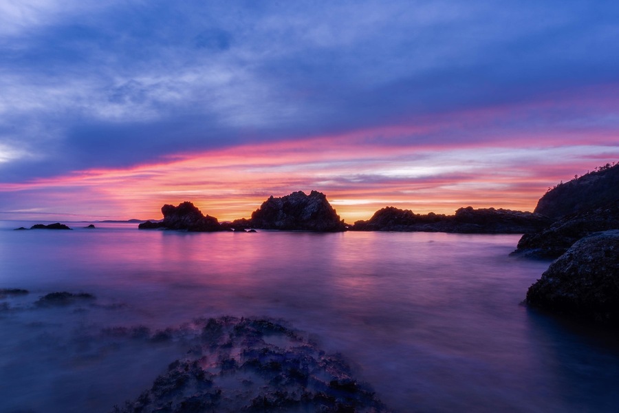 If it’s not mountain sunsets, it’s sunsets over the Ocean that get me #Adventure