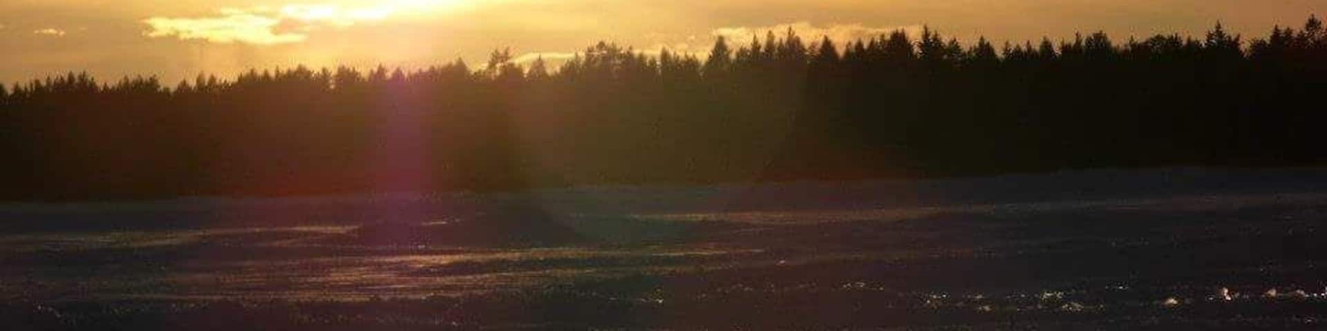 #WinterWonders Sunset, Oulu, Finland