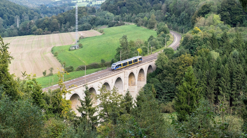 NordWestBahn auf dem Kleinen Viadukt, Paderborn-Neuenbeken