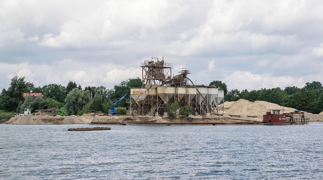 Lippesee in Paderborn; Sand- und Kieswerk