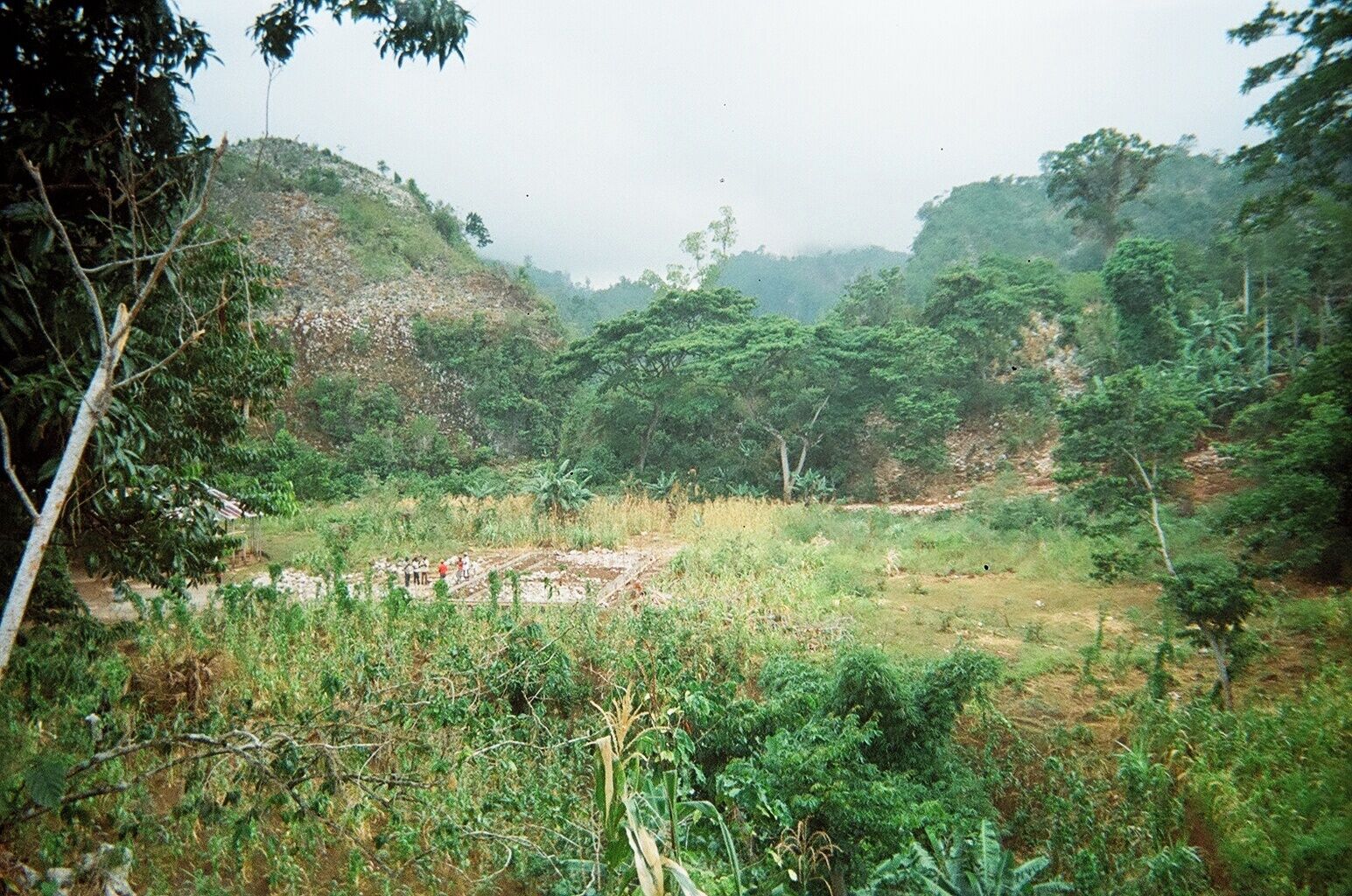 A Haitian village.