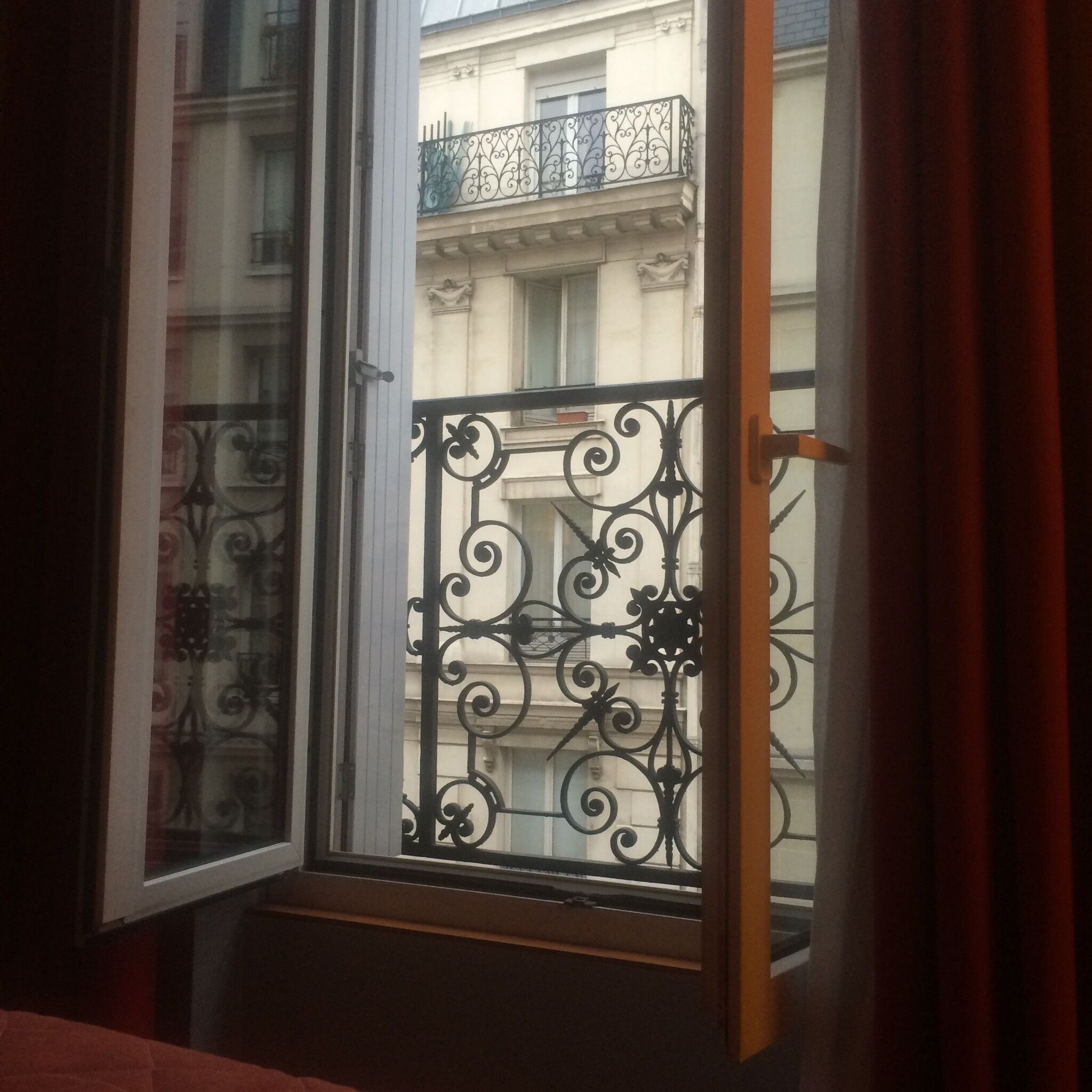 This hotel was amazing! You can only book directly through the hotel and it was cheap! Also it is only 2 blocks from Port Royal RER B station and has a great cafe across from it that does breakfast for under €8