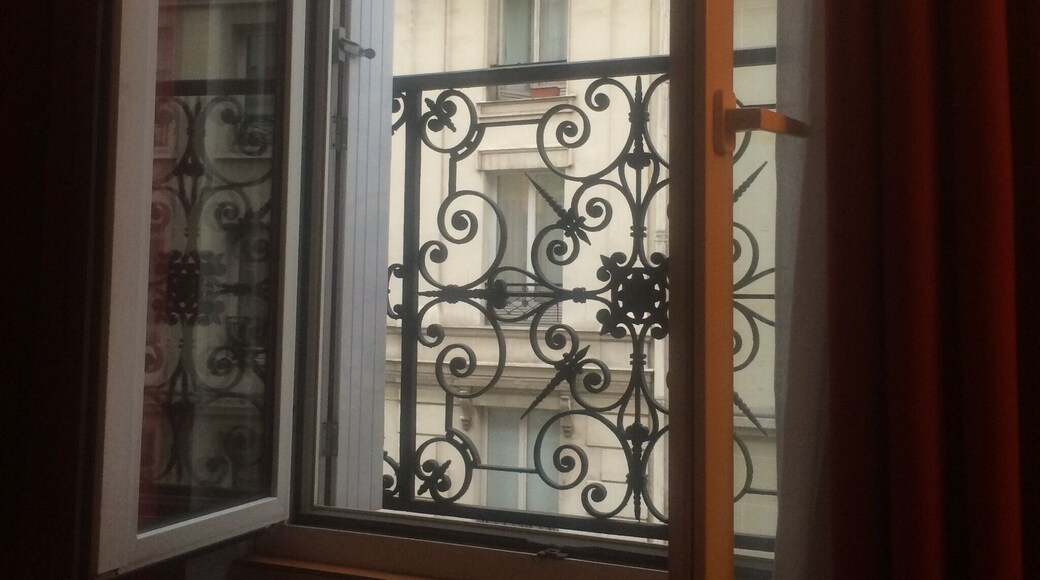 This hotel was amazing! You can only book directly through the hotel and it was cheap! Also it is only 2 blocks from Port Royal RER B station and has a great cafe across from it that does breakfast for under €8