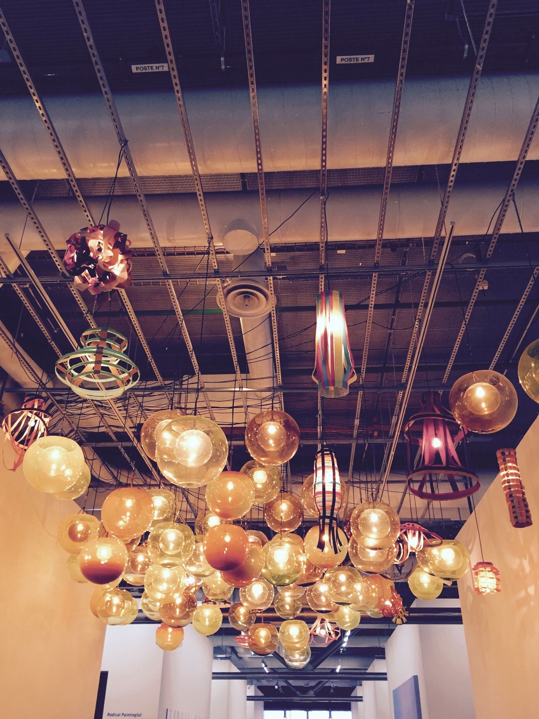 Great place to view art, this is an installation