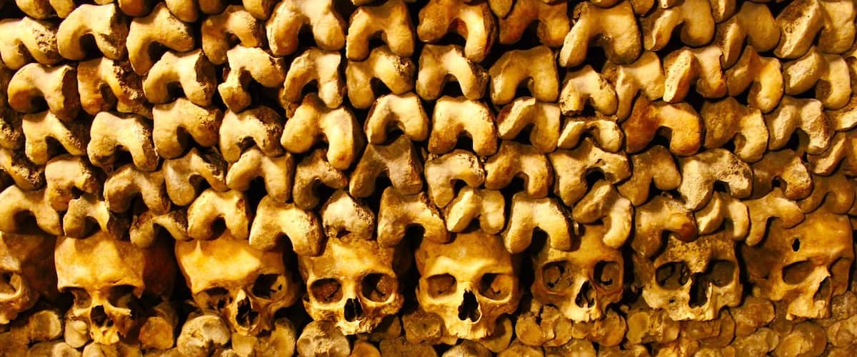 I didn’t really know what to expect from this. I assumed that it might be kind of Kitschy, as its a really popular tourist destination, (THREE hours in line) but it was anything but. You descend down a spiral staircase deep below the surface of Paris. Once down there you you are in a series of tunnels. This went on for several hundred meters, then all of a sudden, you are surrounded by the dead. This was no touristy gimmick, just the remains of millions of Parisians dating back hundred of years.
I felt almost like Indiana Jones. Before you enter the Ossuary you are met with an ancient stone marker that says: “ARRETE! C’EST ICI L’EMPIRE DE LA MORT”. (STOP! THIS IS THE EMPIRE OF THE DEAD)
This was one of the creepiest, most fascinating things I have ever done. Thanks to Michael Spyres for going with me...
The Catacombs of Paris are underground ossuaries in Paris, France, which hold the remains of more than six million people in a small part of a tunnel network built to consolidate Paris' ancient stone mines. Extending south from the Barrière d’Enfer ("Gate of Hell") former city gate, this ossuary was created as part of the effort to eliminate the city's overflowing cemeteries. Preparation work began not long after a 1774 series of gruesome Saint Innocents-cemetery-quarter basement wall collapses added a sense of urgency to the cemetery-eliminating measure, and from 1786, nightly processions of covered wagons transferred remains from most of Paris' cemeteries to a mine shaft opened near the Rue de la Tombe-Issoire.
The ossuary remained largely forgotten until it became a novelty-place for concerts and other private events in the early 19th century; after further renovations and the construction of accesses around Place Denfert-Rochereau, it was open to public visitation from 1874. Since January 1, 2013, the Catacombs number among the 14 City of Paris Museums managed by Paris Musées. Although the ossuary comprises only a small section of the underground "carrières de Paris" ("quarries of Paris"), Parisians presently often refer to the entire tunnel network as "the catacombs".
Fun Trivia: In 2004, police discovered a fully equipped movie theater in one of the caverns. It was equipped with a giant cinema screen, seats for the audience, projection equipment, film reels of recent thrillers and film noir classics, a fully stocked bar, and a complete restaurant with tables and chairs. The source of its electrical power and the identity of those responsible remain unknown...
#LIFEATEXPEDIA. #PARISCATACOMBS #TRAVEL #HILLBILLYINPARIS #IHEARTPARIS