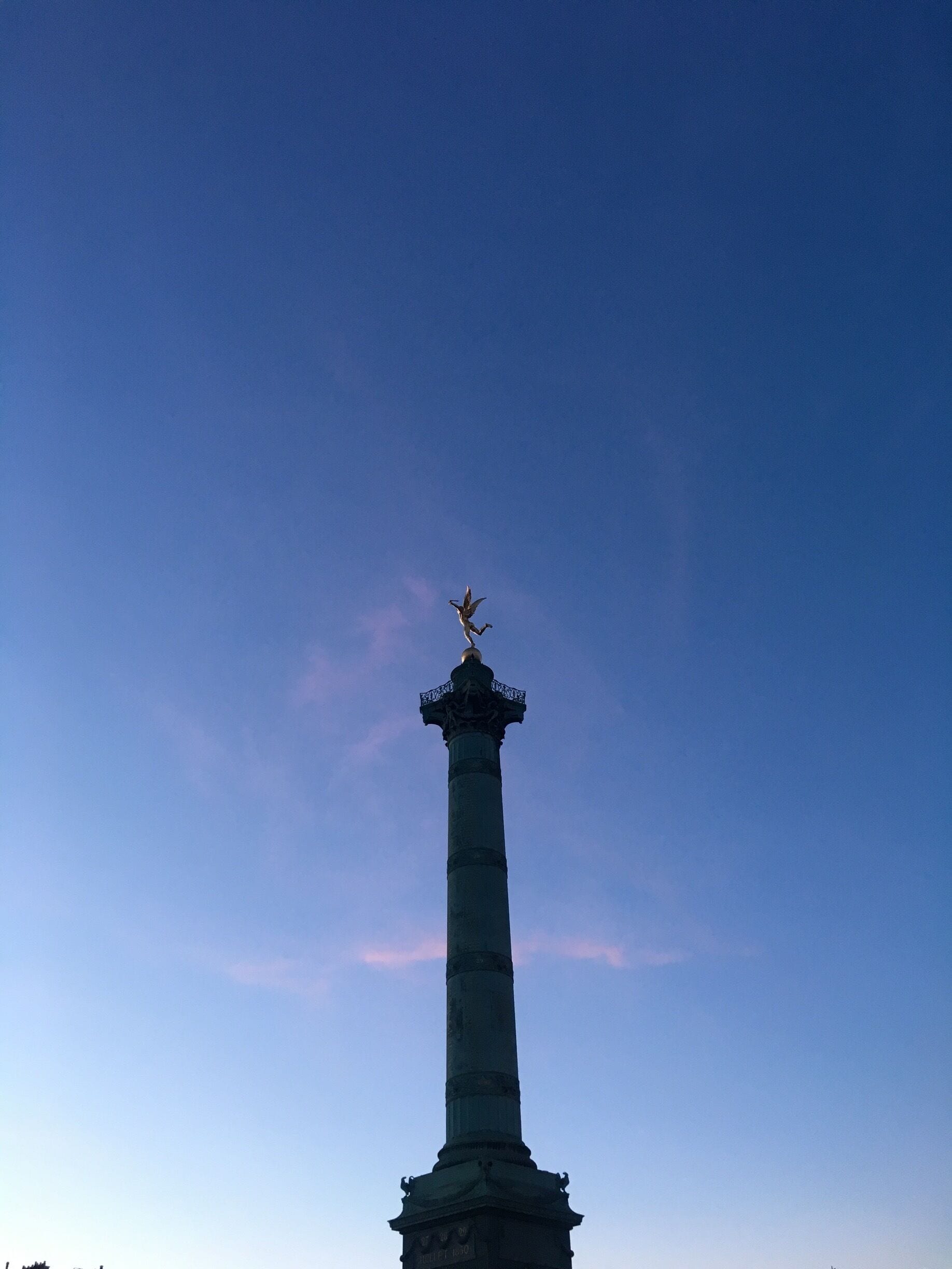 Sunset over Place de lá Bastille #lifeatexpedia #wewhotravel