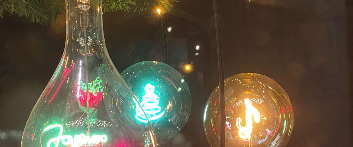 Even the light filaments are lighting up the season! #lifeatexpediagroup