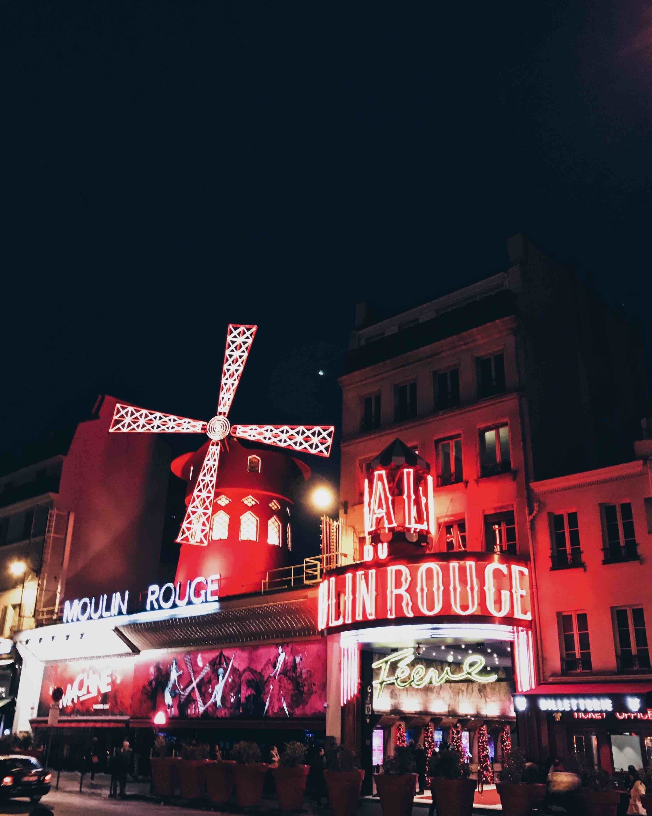 Marry the night at the Moulin Rouge.

Situated in the heart of the lively Montmartre district is the Moulin Rouge, recognizable with its lipstick-red facade and giant windmill. This iconic theater has been showcasing the talent of hundreds of actors, dancers, make-up artists, costume designers and stage decorators for over 125 years and is best known as the birthplace of the modern can-can dance.

Tickets are available online if you’re up for a dazzling cabaret performance when in Paris.

#LifeAtExpedia #Red #MoulinRouge #Paris