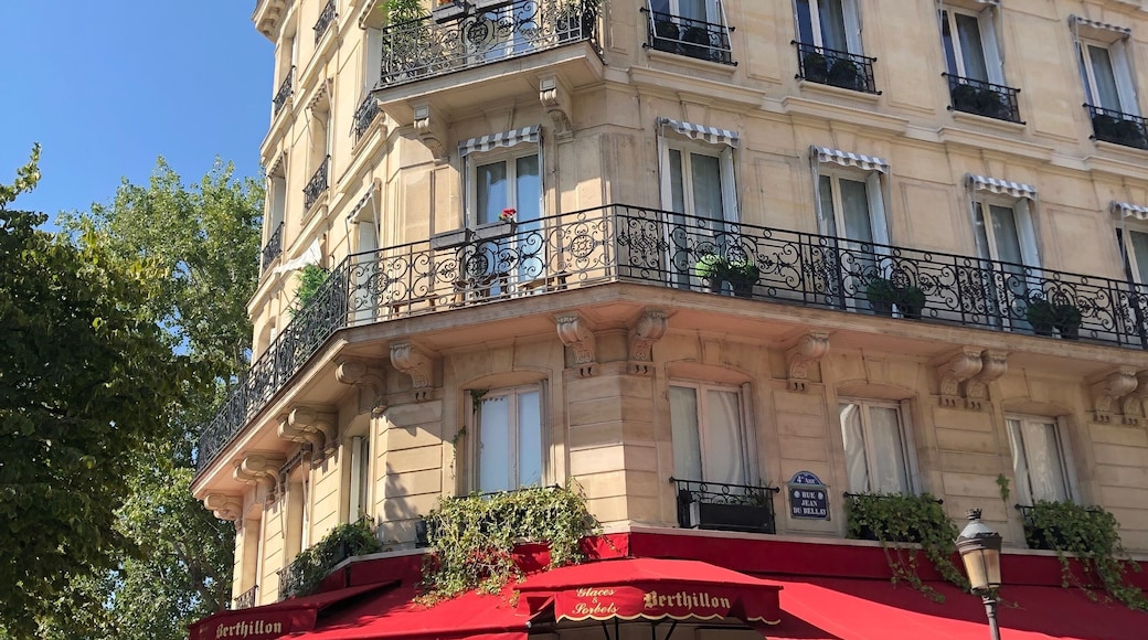 Just a regular sunday on Ile Saint Louis, enjoying my Berthillon ice cream.