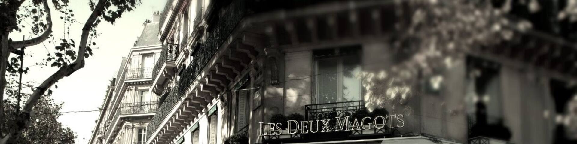 Les Deux Magots is an extremely famous place to eat in Paris. Try to get a table outside for some great people watching!