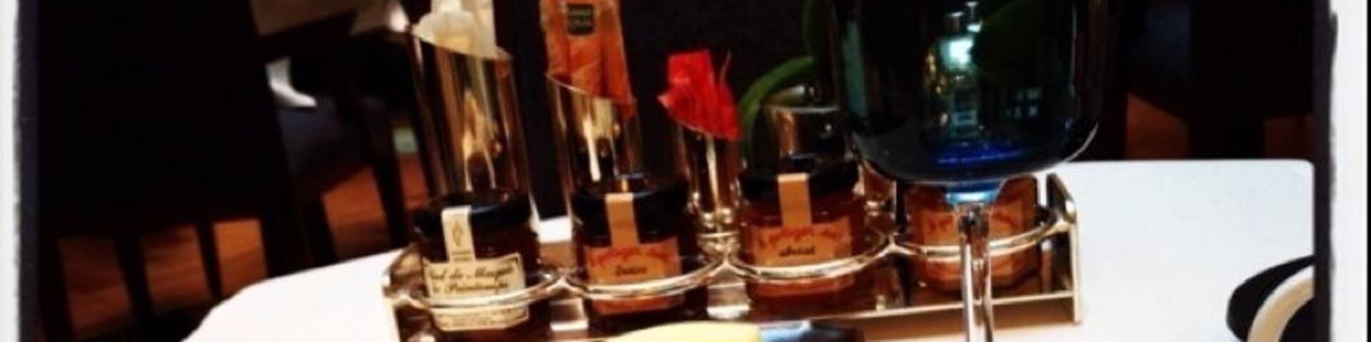 Breakfast at the Park Hyatt. They make yogurt and all bran seem fancy.