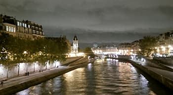 Paris nighttime views are the best. From the bridge at Pont Neuf you can see it all!