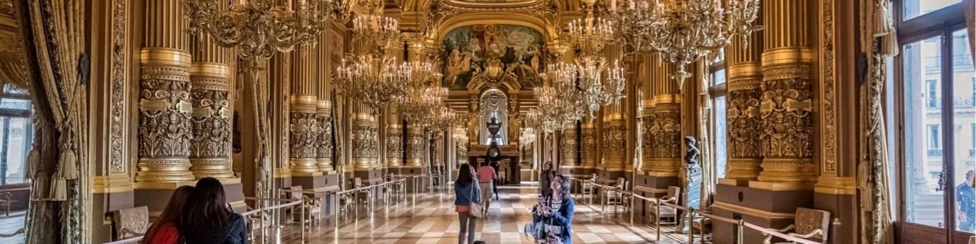 One of the most beautiful buildings in Paris. The opera national/palais Garnier. The splendour and opulence op the different parts of this building is incredible