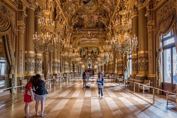 One of the most beautiful buildings in Paris. The opera national/palais Garnier. The splendour and opulence op the different parts of this building is incredible