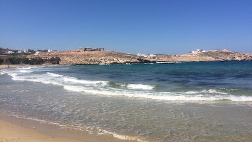 Lovely waves and shining sun for my final day in Greece on Parasporos beach x