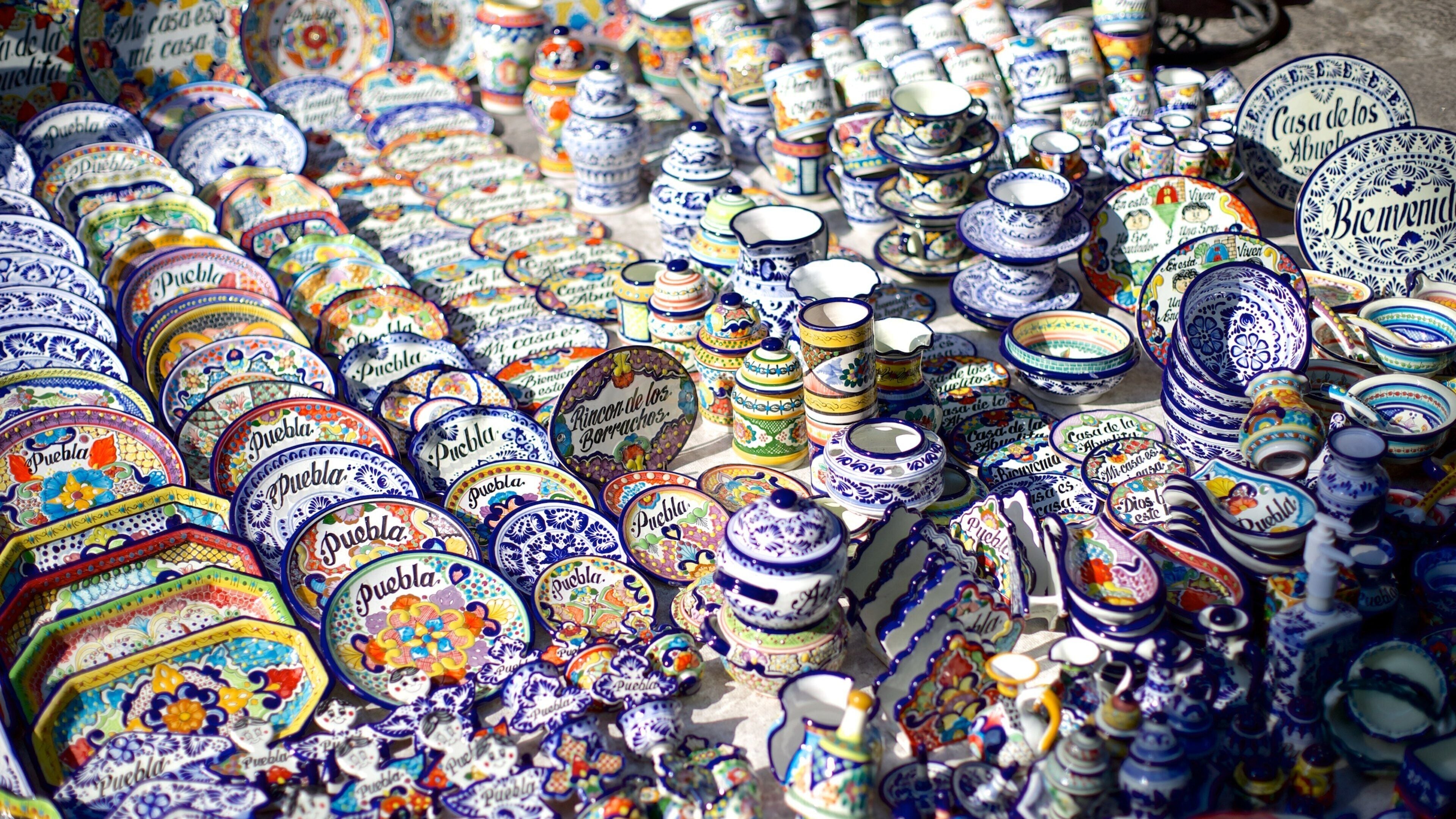 Puebla ofreciendo arte y compras