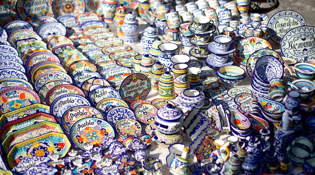 Puebla ofreciendo arte y compras