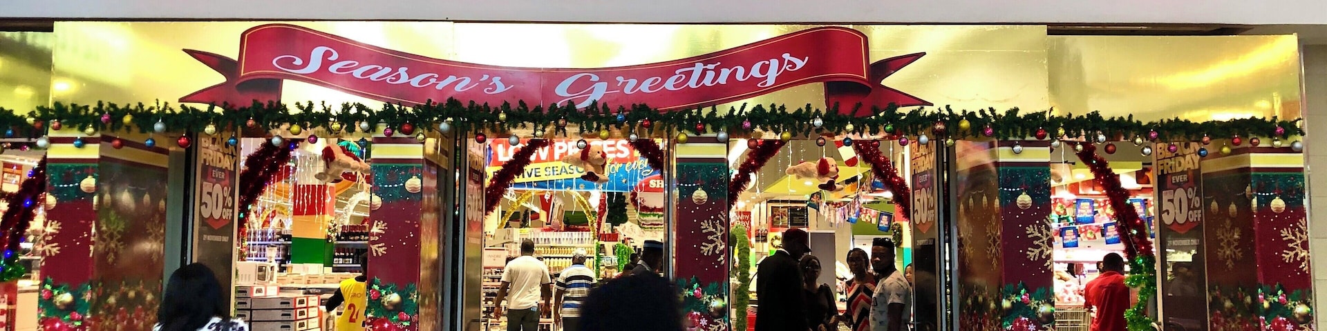 Shopping day in Abuja