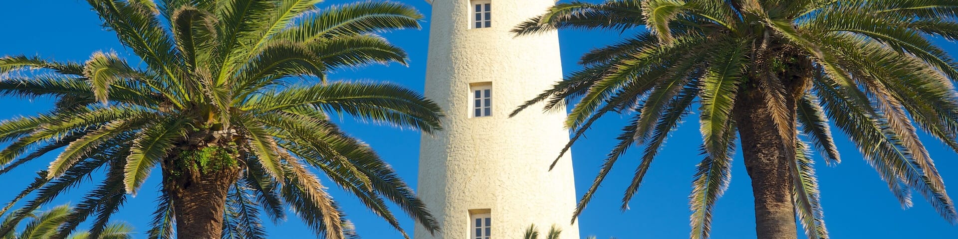 Punta del Este som inkluderar en fyr