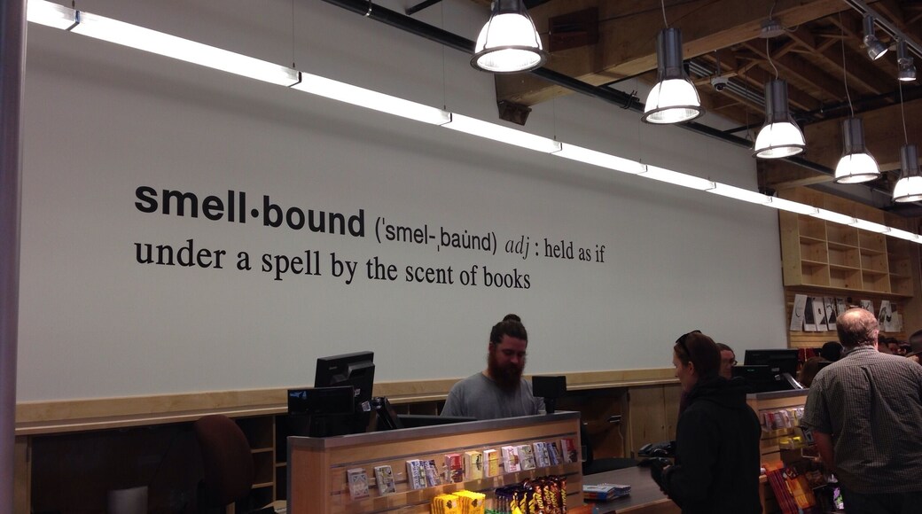 Biggest bookstore in Portland.