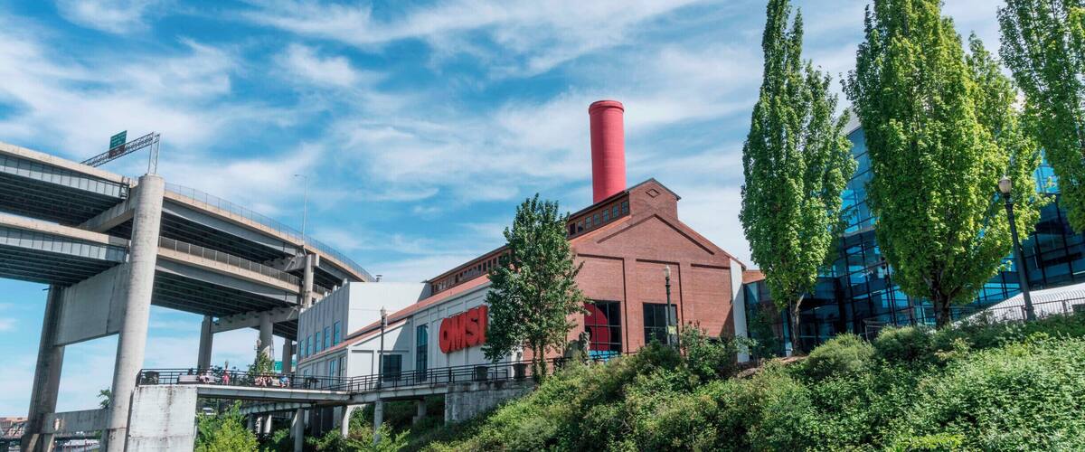 Start your Portland bridge walk at OMSI. Great science exhibits and IMAX theater.