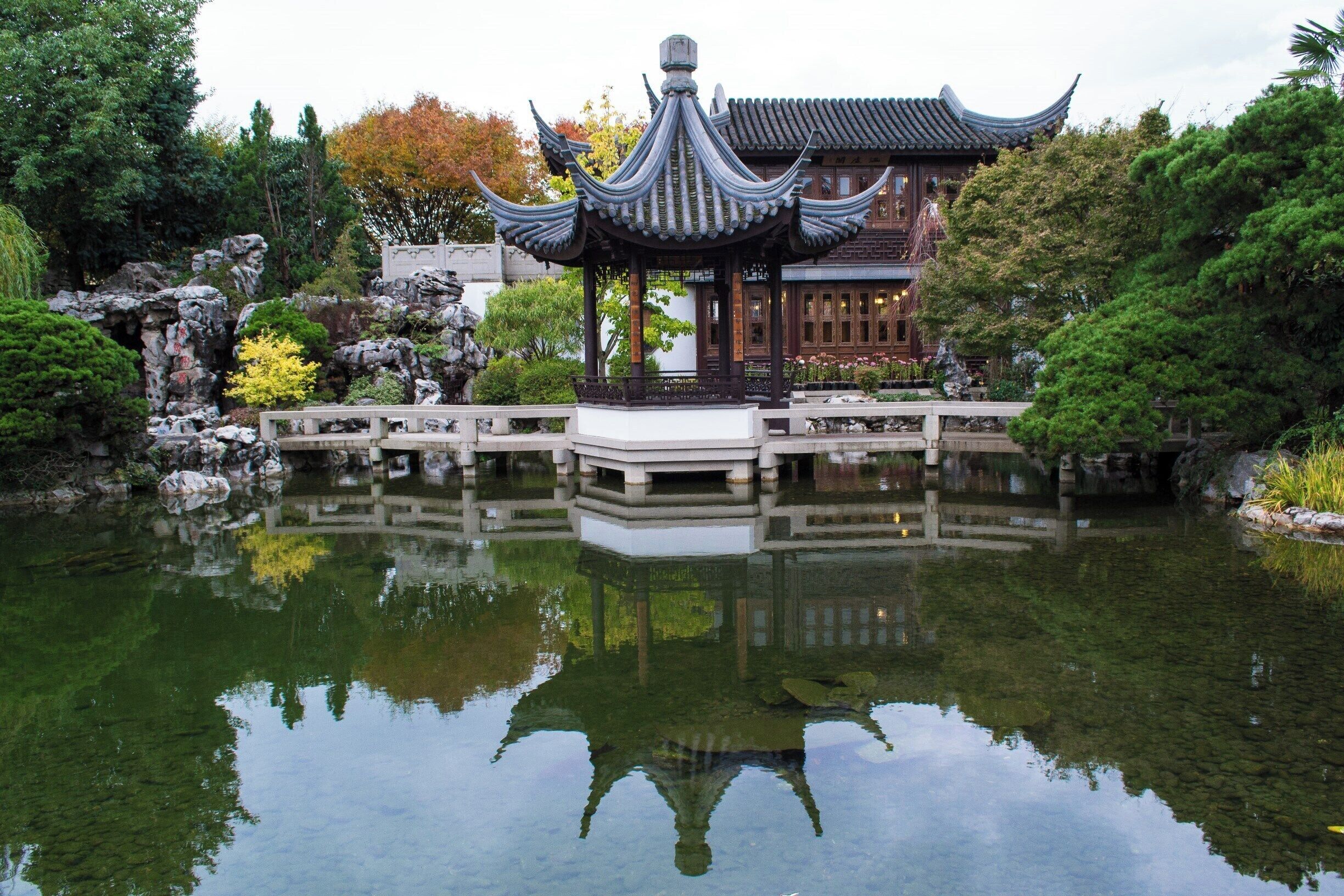 Lan Su Chinese Garden is one of Portland's greatest treasures and most interesting sites to see while visiting Portland. A result of a collaboration between the cities of Portland and Suzhou, our sister city in China's Jiangsu province that's famous for its beautiful Ming Dynasty gardens, Lan Su was built by Chinese artisans from our Suzhou and is the most authentic Chinese garden outside of China.