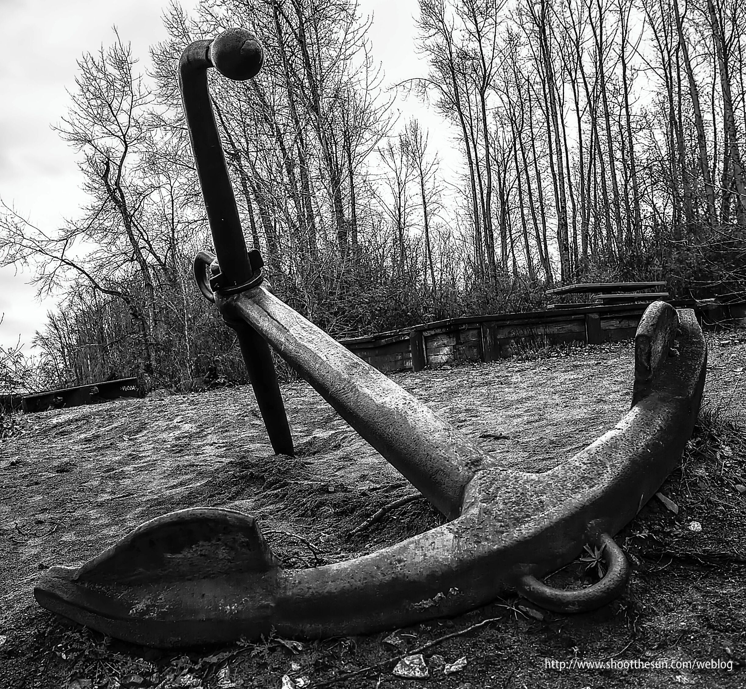 Apropos of nothing, an anchor.