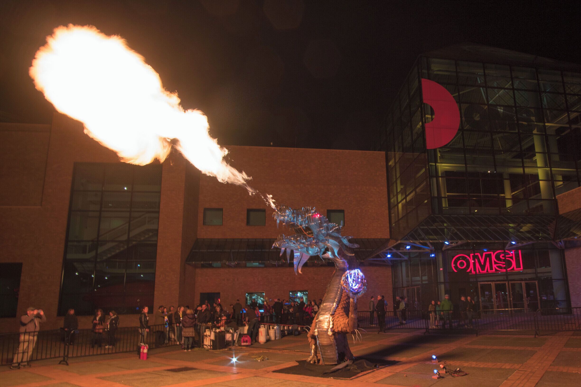 The Winter Festival of Lights at OMSI.
#Oregon #Portland #OMSI #festival #dragon
