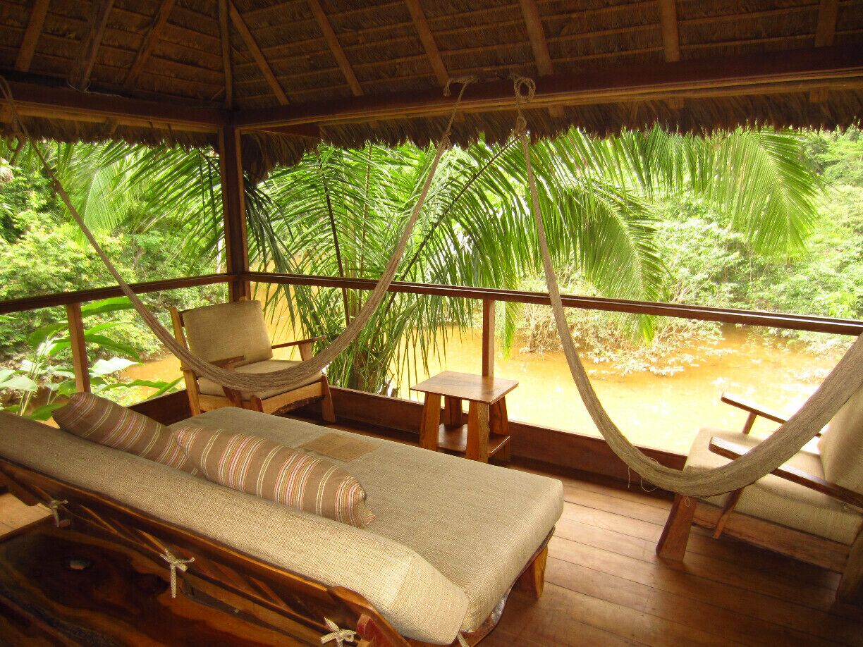 A 5-start Eco-turism lodge in a middle of the Amazon rainforest. Puerto Maldonado is the up and coming tourism spot with Inkaterra running several lodges situated on the banks of the Madre de Dios river. This was a fantastic experience to learn about the company's preservation efforts, plants, animals, and participate in a well- organized day and night tours through the jungle.   