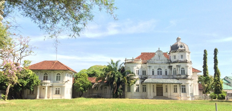Penang Island.
The mansion "Woodville" situated along the Millionaire's Row was designed by Charles J Miller in 1925. The building resemble a French chateau.