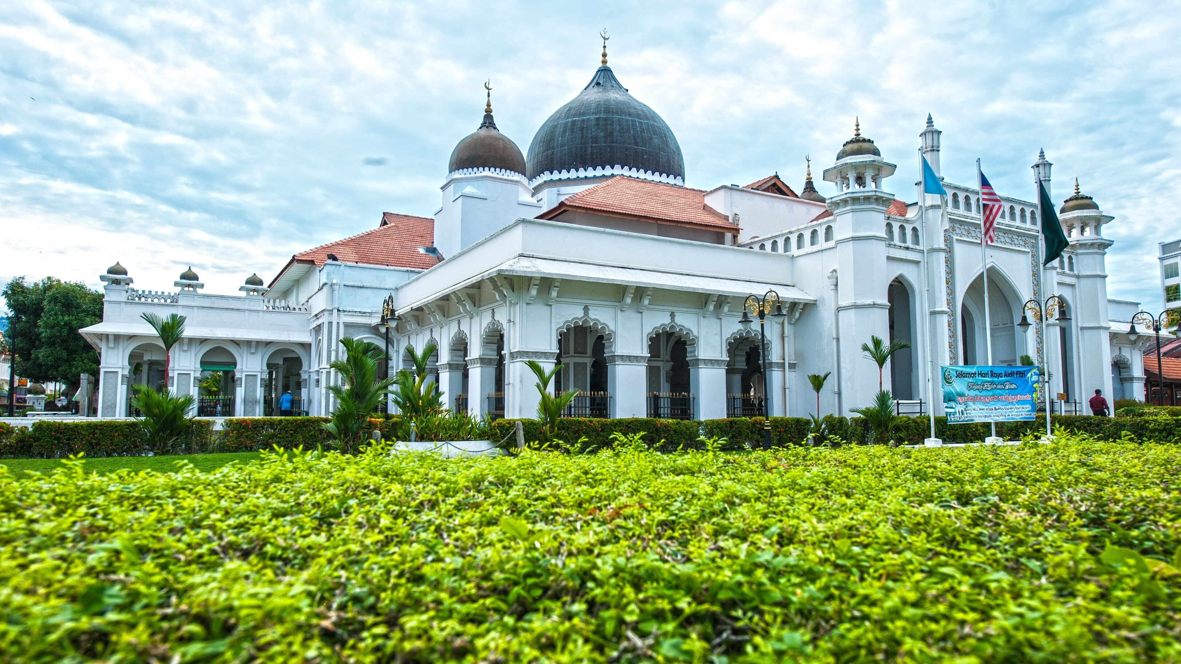 Penang which includes a garden and heritage architecture