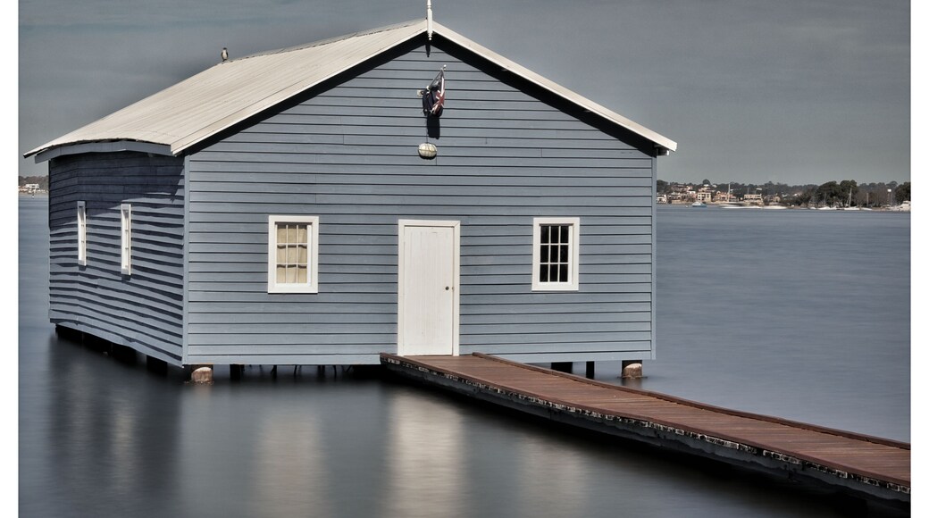 Boatshed, Swan River, Perth