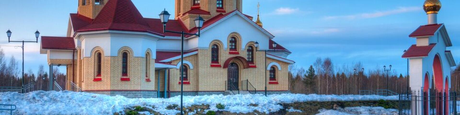 Saint Panteleimon church in Petrozavodsk, Russia