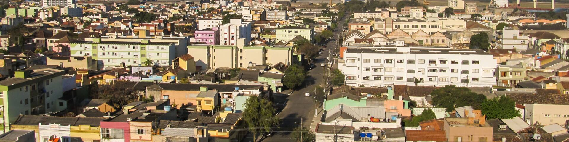 Cityscape of Pelotas (Porto neighborhood), city in Rio Grande do Sul, Brazil