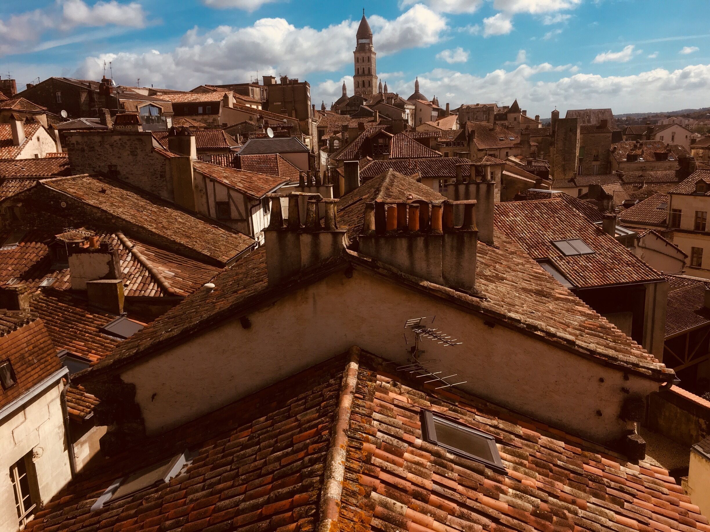 Beautiful city of Perigueux from
The roofs 
On top of Tower in the old town
