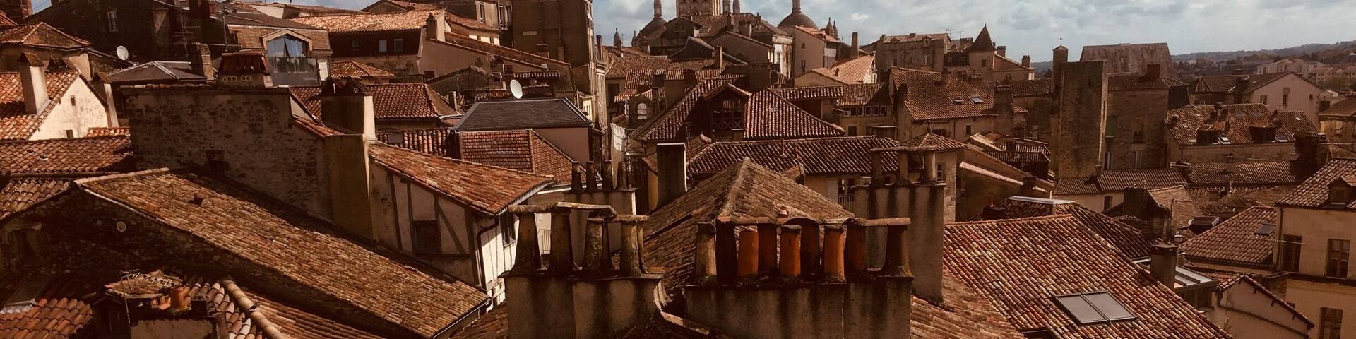 Beautiful city of Perigueux from
The roofs
On top of Tower in the old town